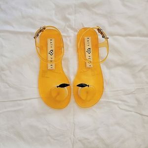 Katy Perry Peach SMELL ME Geli Sandal Size 5
